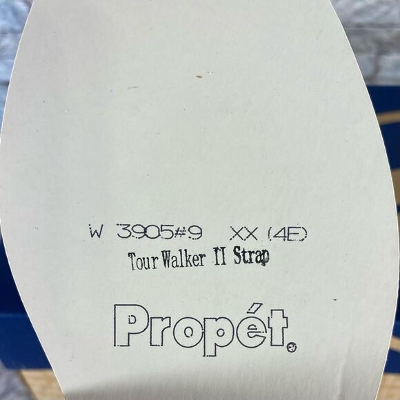 Propét Tour Walker 2 Strap Sneakers Black Work Loafers Womens Size 9 - Picture 11 of 11